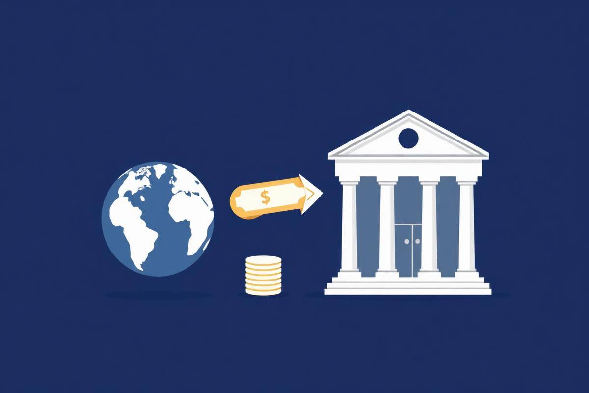 Foreign payment travelling from abroad into a Pakistani bank account